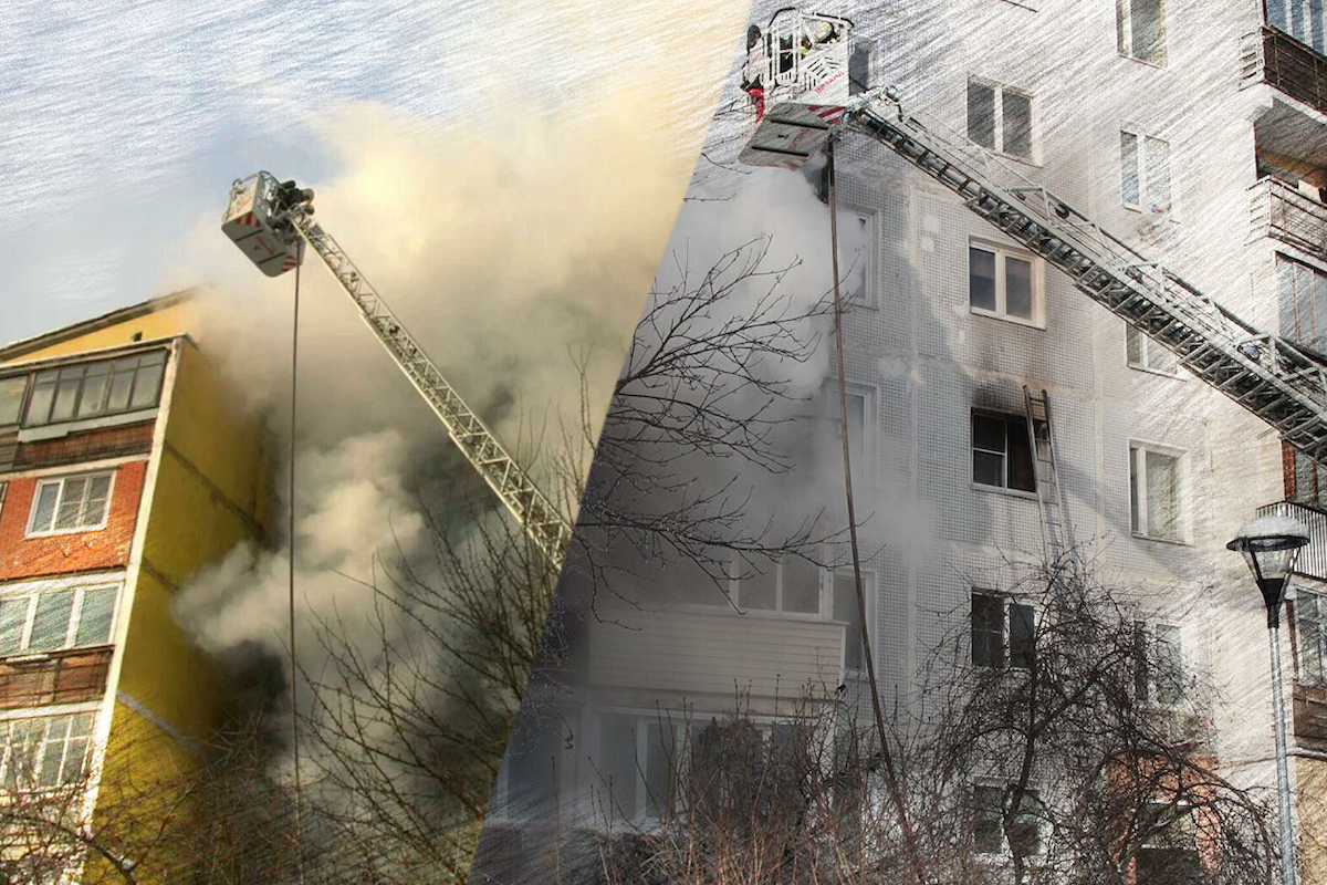 Один человек погиб в результате пожара в жилом доме на западе Москвы