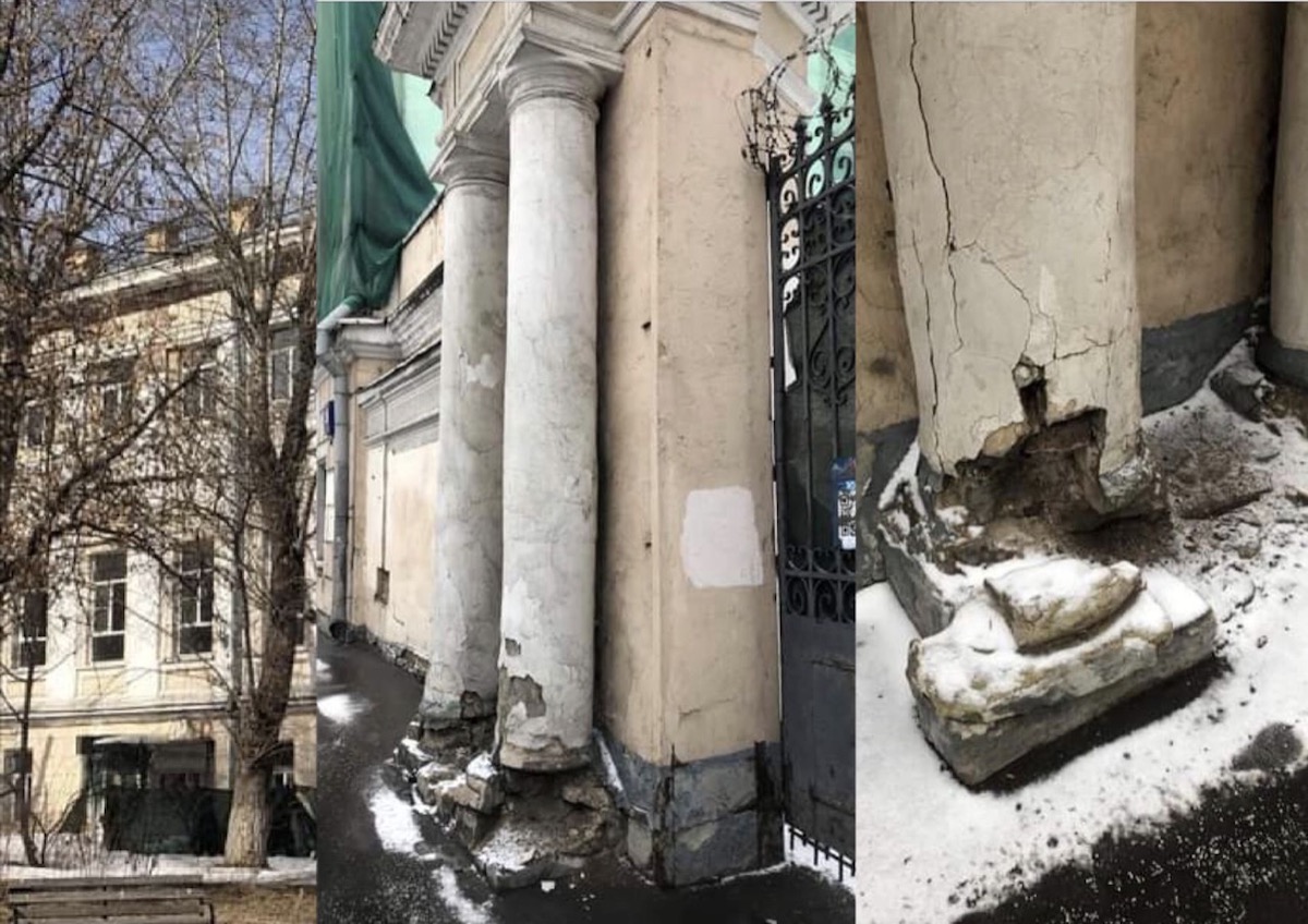 В Московском центре недвижимости рассказали о содержании разрушающихся корпусов ГКБ №6