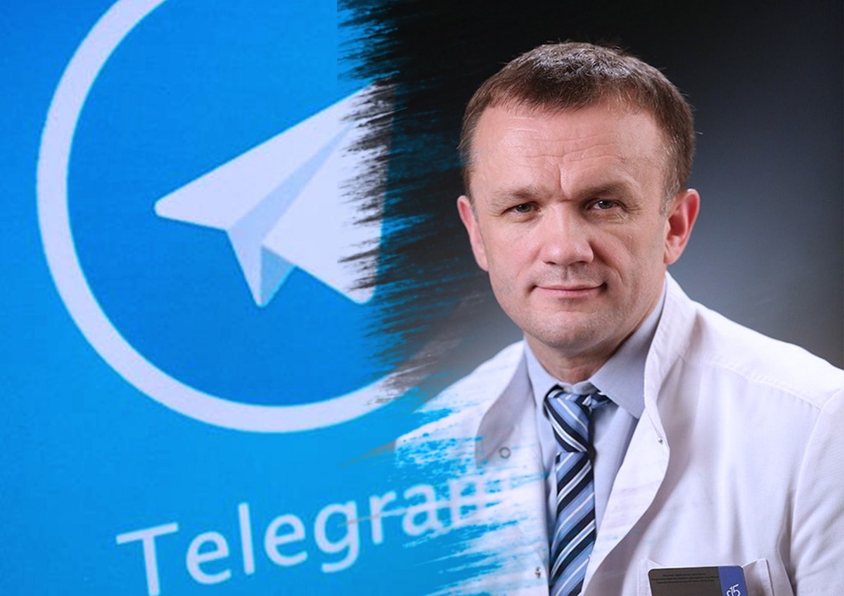 Главврач ГКБ №15 Валерий Вечорко завел Telegram-канал