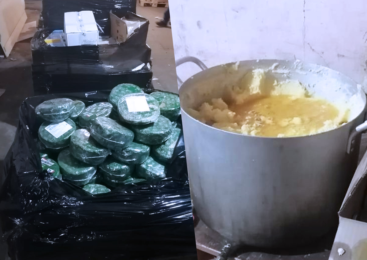В подмосковном Реутове нашли тонну санкционных сыров и подпольное производство сгущенного молока