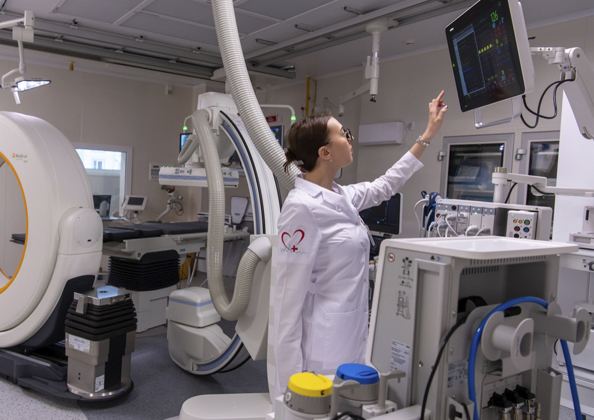 В новом медцентре московской больницы Вересаева установили полторы тысячи единиц техники